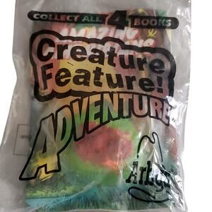 2001 Arbys Creature Feature Book New in Package